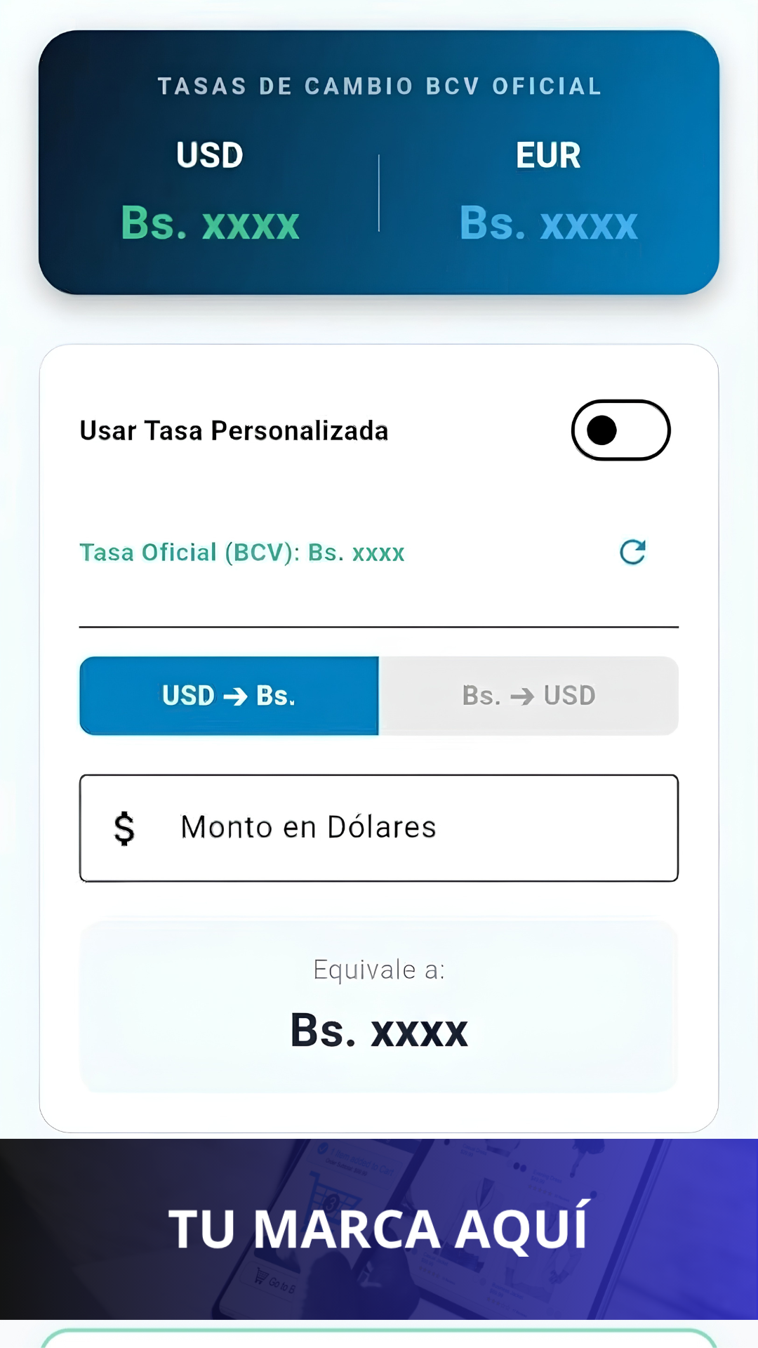 Ejemplo de Anuncio en Inpweb Finanzas 360